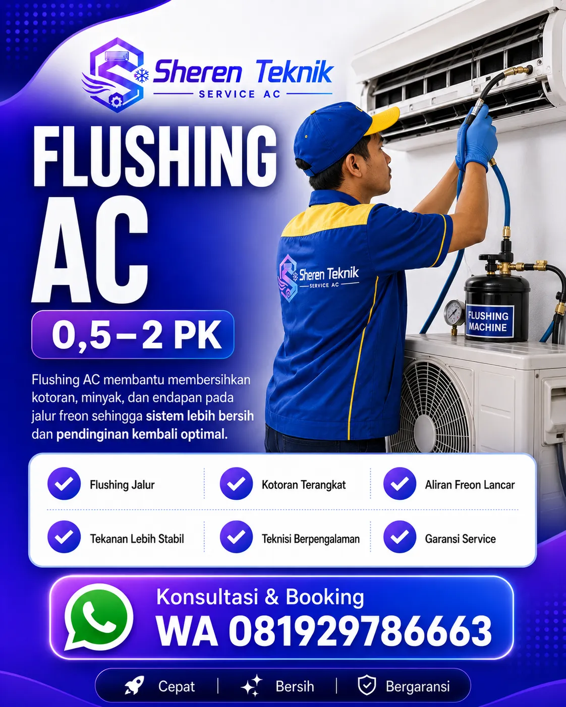 Flushing Evaporator