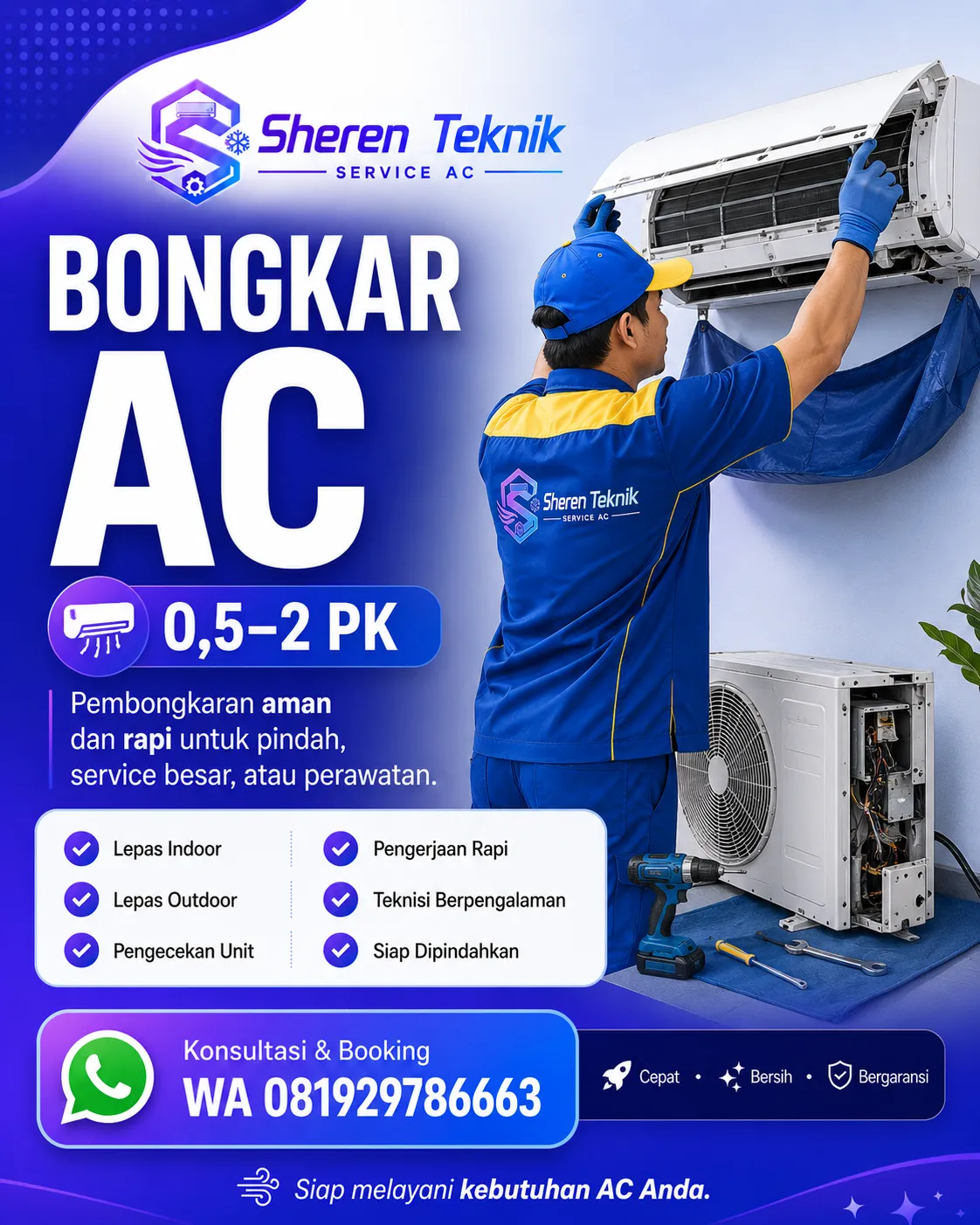 Bongkar AC